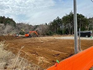 大規模コンクリート舗装工事